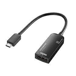 IO DATA(アイオーデータ) 映像変換アダプタ [USB-C オス→メス DisplayPort] 4K対応 US3C-DA/DP ［4K］ US3CDADP