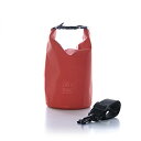 Owltech(オウルテック) 2WAY WATER PROOF DRY BAG 2L IP67取得 アウトドア マリンスポーツ トラベルなどに最適 レッド OWL-WPBAG01-RE OWLWPBAG01RE 振込不可