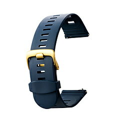 Other - バンビ スマートウォッチバンド 時計バンド クイックレバー クイックリリース かん幅20mm 美錠幅20mm 【ゴールド美錠】 ネイビー BGLG001DS BGLG001DS