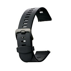 ■スマートウォッチに最適な汎用ウレタンベルトスタイリッシュなフォルムと滑らかな着け心地のシリコン製です。■ラグ幅20mmの時計・スマートウォッチに装着可能です通常の腕時計にも、もちろん装着可能です。※一部時計・スマートウォッチによっては対応できない場合がございますので、お手持ちの時計が装着可能かご注意くださいバックル部は装着感を高めるため幅の広い平ツク棒タイプです。小穴数が多いのでフリーサイズで装着可能です。ユニセックスでお使いいただけます。かん幅20mm美錠幅20mm素材表材：ウレタンバネ棒バネ棒付属仕様1長さ(剣先側)：125mm長さ(美錠側)：75mm厚さ:3.8-2.5mm仕様2ステンレス美錠クイックリリースタイプのウォッチストラップ。飽きの来ないベーシックなデザインで長くご使用いただけます。汗などで汚れても水洗い可能の為清潔にご使用いただけます。