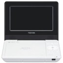 TOSHIBA(東芝) SD-P710S ポータブルDVDプレーヤー REGZA（レグザ） ホワイト [7V型ワイド] SDP710S