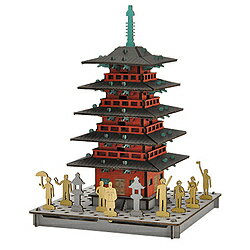 HACOMO PUSUPUSU　五重塔（赤） HACOMO4409 [振込不可]