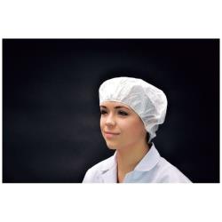 遠藤商事 帯電帽(50枚入) ホワイト 66050W ＜STI0301＞ STI0301