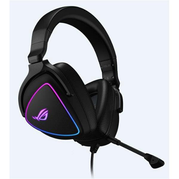 ASUS(エイスース) ROG Delta S ゲーミングヘッドセット ブラック ［USB-C＋USB-A /両耳 /ヘッドバンドタイプ］ ROGDELTAS [振込不可] [代引不可]