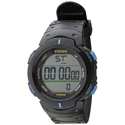 クレファー TELVA　デジタルウォッチ　ウレタンバンドモデル　[メンズ腕時計 /電池式] TS-D153-BL TSD153BL