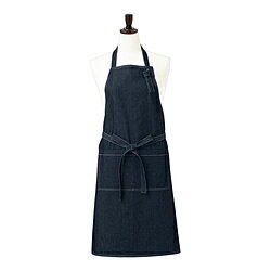 Gingham Aprons - サカノ繊維 胸当てエプロン デニム ＜SEPE002＞ SEPE002