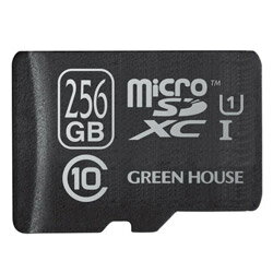 GREEN HOUSE(O[nEX) 256GBEUHS-I U1 NX10Ή microSDXCJ[h GHSDMRXCUB256G GHSDMRXCUB256G