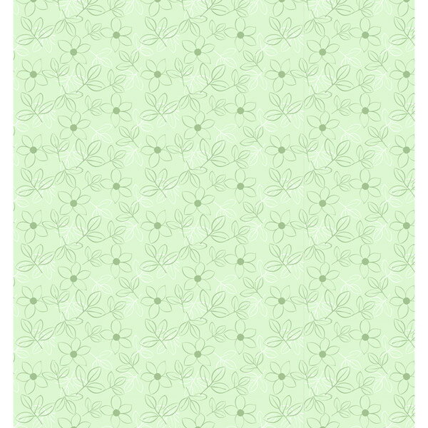 生毛工房 【敷ふとんカバー】綿ローン リーフ セミダブルサイズ(綿100%/125×215cm/グリーン) UMK39SSDGR UM_K39_SSD_GR 【852】