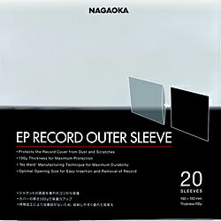 NAGAOKA レコード　EPジャケットカバー JC20EP JC20EP