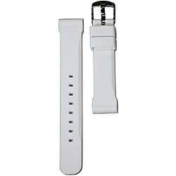 クレファー クレファー時計ベルト 20mm シリコン No.Si-10 白 SI10