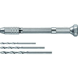 トラスコ中山 ピンバイス　収納式ドリルセット　3Φ　0.1-3.2mm　TPVS3.0S TPVS3.0S