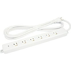 明工社 OA用抜止接地タップ 6コ口コード MR7906TJ3 MR7906TJ3