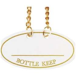 洗練されたデザインのボトル札です。お客様への気配りを伝える、小さな演出に最適。大切な預かりものとして、ボトルキープをスマートに管理できます。オリジナルデザインのタグシリーズから、お店の雰囲気に合ったものをお選びいただけます。洗練されたデザイ...