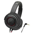 audio-technica(オーディオテクニカ) SOLID BASS(ブラックレッド)ATH-WS550 BRD【重低音モデル】 密閉型ヘッドホン ATHWS550BRD