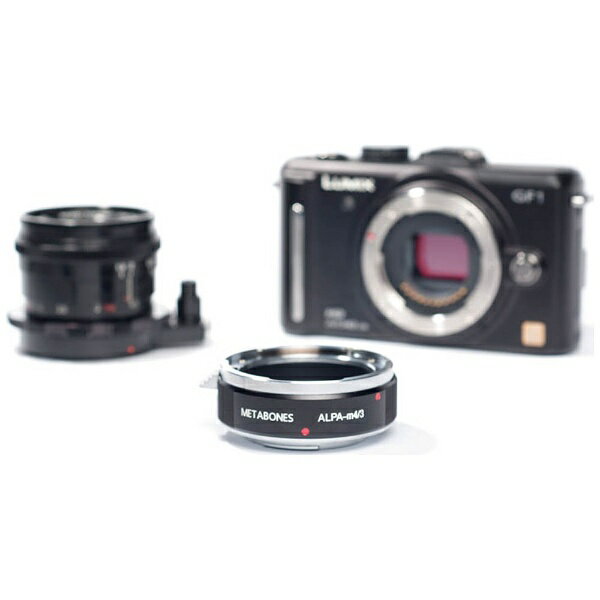 METABONES METABONES マイクロフォーサーズ ALPA（アルパ）アダプター（ブラック） MICRO43ALPA MICRO43ALPA 2