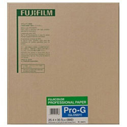 FUJIFILM(フジフイルム) 【カラー印画紙】フジカラープロフェッショナルペーパー（半切・グロッシー・50枚入り） ［50枚］ PROGH50