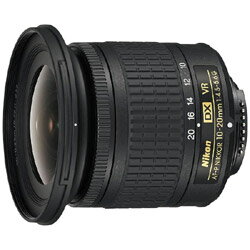 Nikon(ニコン) AF-P DX Nikkor 10-20mm f/4.5-5.6G VR [ニコンFマウント(APS-C)] 広角ズームレンズ AFPDXVR1020G 【864】