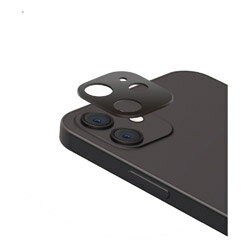 ELECOM(エレコム) iPhone 12 mini カメラレンズカバー ハイブリッド アルミ ガラス ブラック PM-A20AFLLP3BK PMA20AFLLP3BK