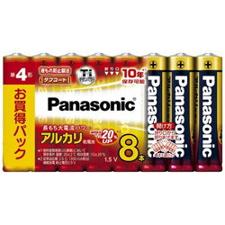 Panasonic(パナソニック) 【単4形】 8本 アルカリ乾電池 LR03XJ/8SW LR03XJ8SW Panasonic(パナソニック) 【単4形】 8本 アルカリ乾電池 LR03XJ/8SW LR03XJ8SW