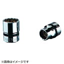 京都機械工具 ネプロス　9．5sq．ソケット（十二角） NB3-3/8W NB338W