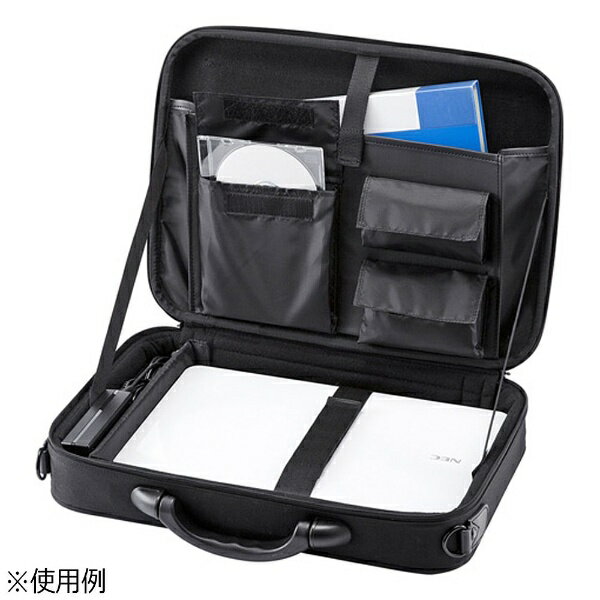 SANWA SUPPLY(サンワサプライ) ノートPC対応[15.6インチワイド] セミハードPCケース ブラック BAG-EVA5BKN BAGEVA5BKN