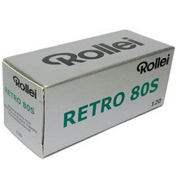 ROLLEI 高解像度スーパーパンクロマティック白黒フィルムROLLEI RETRO 80S 120 RR1801X