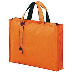 LIHIT LAB Carrying Bag, 2-Way Type, Wide (B4 Size Compatible, Orange) A-7651-4 A76514