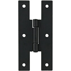 光 光　ウエスタン蝶番　黒　大 KWB-