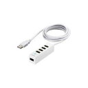 BUFFALO(バッファロー) BSH5UD20WH どっちもUSBポート採用USB2.0ハブ 5ポートタイプ 【Windows10動作対応】 BSH5UD20WH(2)