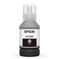 EPSON(���ץ���) �ڽ����� SC25BK �����ץ�󥿡����� ���󥯥ܥȥ� �֥�å� 140ml SC25BK
