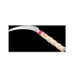 柄部は女性にも握りやすい新開発フィットグリップWX202を使用し作業性が一段と向上しています。(企画開発製造日本)。ウェーブ形状が手にフィット！握る力が少なくらくらく作業。特殊形状のおうとつが手にフィット！負担が少なく、楽々作業ができる 新開発フィットグリップWX200。稲刈りから野沢菜などの硬い野菜も難なく切れます。固めの草の除草に！。非常に軽くスムーズに切れます。ステンレスなのでさびに強い。手になじみ作業しやすく疲れにくい。