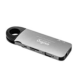 PRINCETON(ץ󥹥ȥ) USB-C ᥹ ɥåx2 / HDMI / VGA / LAN /3.5mm / USB-Ax3 / USB-C USB PDб 60W ɥå󥰥ơ Digizo RPUD-CDOC10 USB Power Deliveryб RPUDCDOC10