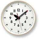 タカタレムノス fun pun clock / Mサイズ ホワイト YD14-08M YD1408M