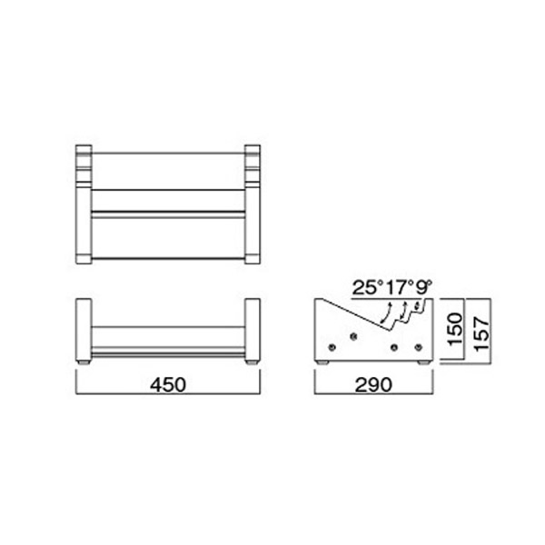 ハヤミ工産 センタースピーカースタンド　SB410 SB410