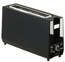 ツインバード ポップアップトースター (4~8枚切・2枚/山型パン・1枚) TS-D424B ブラック TSD424B