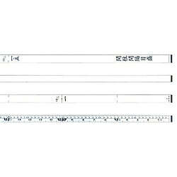 シンワ測定 尺杖 併用目盛