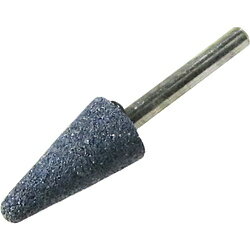 柳瀬 ヤナセ 軸付砥石 A (グレー) 傘型 6mm軸