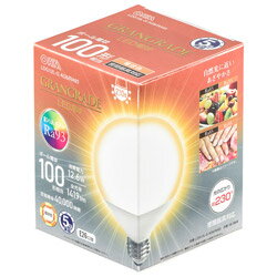 �������ŵ� LED�ŵ� GRANGRADE LDG12L-GAG6/RA93 ��E26 /�ܡ����ŵ�� /100W���� /�ŵ忧 /1�� /���۸������ס� LDG12LGAG6RA93