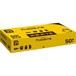 日本サニパック 消臭袋 大サイズ マチ付 箱タイプ ニオワイナ(niowaina) 白 SS01 ［50枚 /半透明］のサムネイル