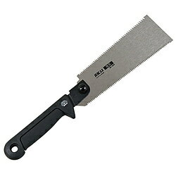 切れ味が長持ちするよこ挽目衝撃焼入れです。縦挽目と横挽目の両刃により木目に応じた細工が可能です。薄刃なので、切れ味がシャープで繊細です。仕様●刃渡り： 180mm。●刃厚： 0.4mm。材質●グリップ： エラストマー樹脂。注意事項切れ味が長持ちするよこ挽目衝撃焼入れです。