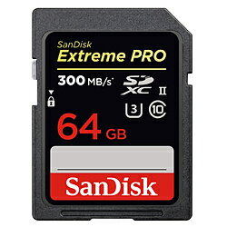 SanDisk(サンディスク) SDXCカード ExtremePRO（エクストリームプロ） SDSDXDK-064G-JNJIP［Class10 /64GB］SDSDXDK064GJNJIP  
