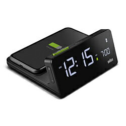 Mikimoto International - ブラウン BRAUN Digital Alarm Clock Qiワイヤレス受電 ブラック BC21B ［デジタル］ BC21B