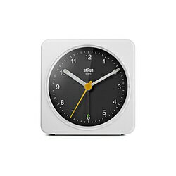 ֥饦 BRAUN Analog Alarm Clock ۥ磻 BC03WB Υʥ BC03WB