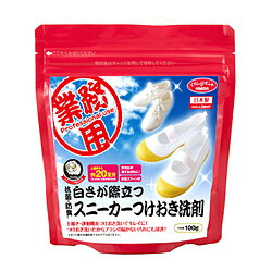 アイメディア 白さが際立つスニーカー洗剤 100g 1007657 1007657 【864】