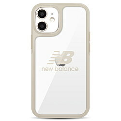 エムディーシー iPhone 12 mini New Balance [サイドオーナメントケース/クリアロゴ/アッシュ] md-74688-2 MD746882