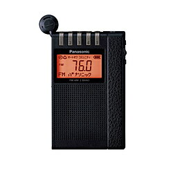 Panasonic(パナソニック) ポータブルラジオ RF-ND380R ブラック [AM/FM] RFND380R 【864】