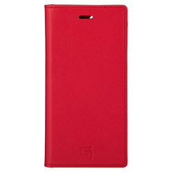 坂本ラヂヲ iPhone 12 mini Italian Genuine Leather Book CBCIG-IP10RED レッド CBCIGIP10RED