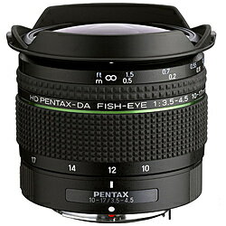RICOH(リコー) カメラレンズ　HD PENTAX-DA FISH-EYE10-17mmF3.5-4.5ED【ペンタックスKマウント（APS-C用）】 [ペンタックスK /ズームレンズ] HDPENTAXDAFE1017MM