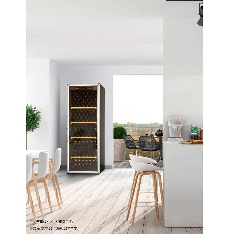【基本設置料金セット】 アルテビノ ワインセラー アルテビノ OGシリーズ ノアール（黒） OVG13 ［170本 /右開き］ OVG13 【お届け日時指定不可】 [代引不可]