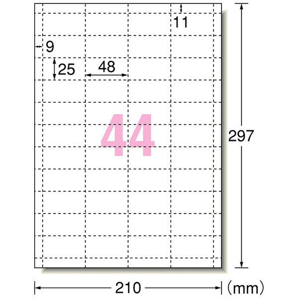 ������� 51161���ޥ�������� �Ƽ�ץ�󥿷��ѻ����̵�� A4Ƚ 44�� ������������/10������(440��)) 51161